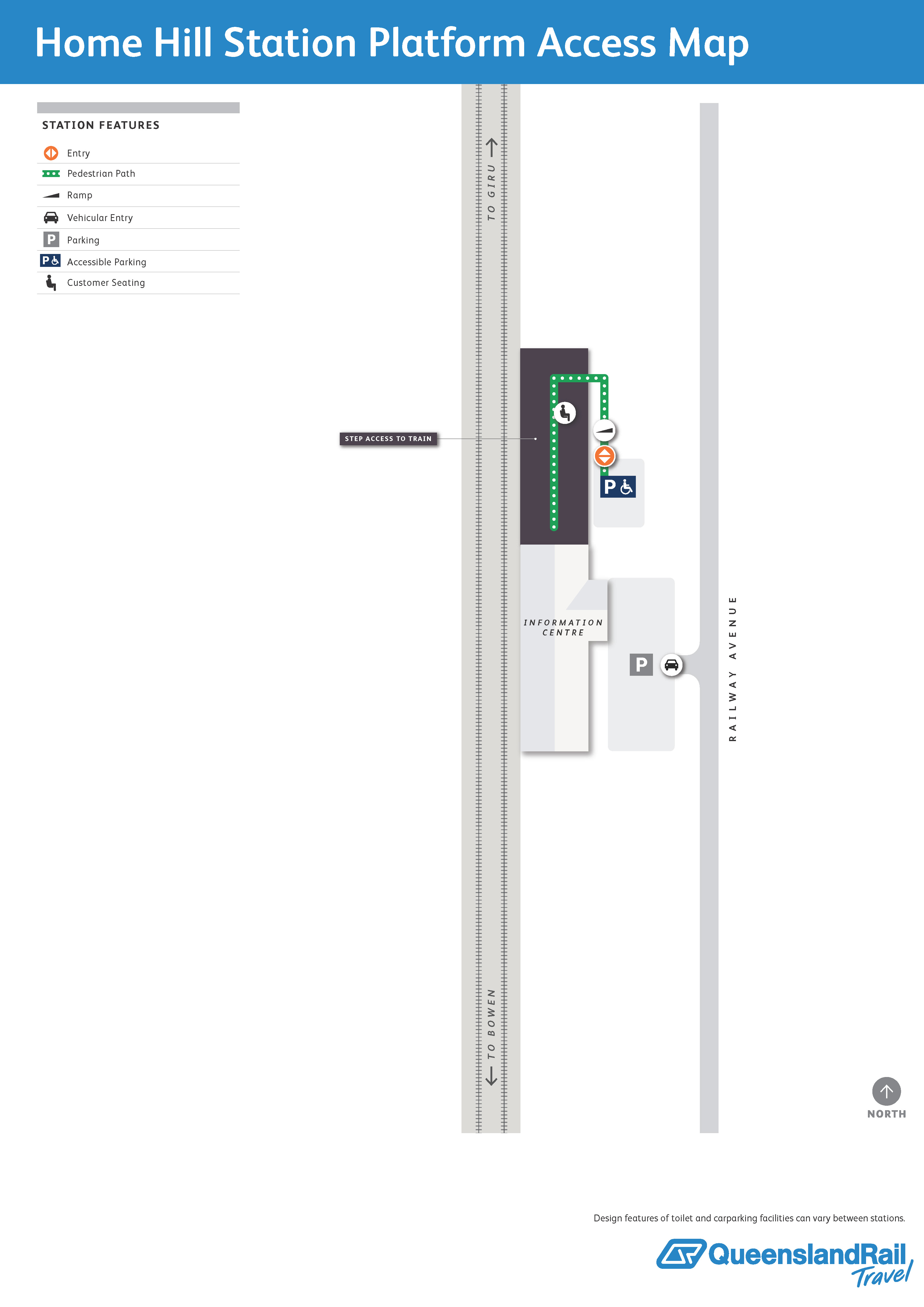 Home Hill Railway Station map 1